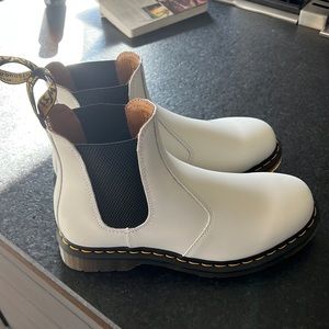 Dr. Martens White Boots